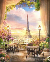 Laden Sie das Bild in den Galerie-Viewer, Malen nach Zahlen fŸr Erwachsene |ÊRomantische Landschaft in Paris | Figured&#39;Art