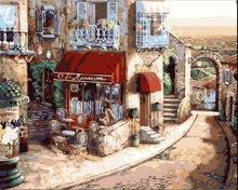 Laden Sie das Bild in den Galerie-Viewer, Malen nach Zahlen fŸr Erwachsene |ÊKleines altes Dorf | Figured&#39;Art