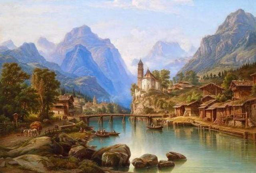 Malen nach Zahlen fŸr Erwachsene |ÊMagische Menschen | Figured'Art
