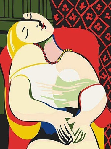 Malen nach Zahlen fŸr Erwachsene |ÊPicasso - Der Traum | Figured'Art