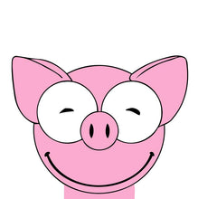 Laden Sie das Bild in den Galerie-Viewer, Malen nach Zahlen für Kinder | Pinkes Schwein 3 | Figured&#39;Art
