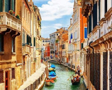 Laden Sie das Bild in den Galerie-Viewer, Malen nach Zahlen fŸr Erwachsene |ÊGondelfahrt in Venedig | Figured&#39;Art