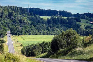 Malen nach Zahlen fŸr Erwachsene |ÊStraße auf dem Land | Figured'Art