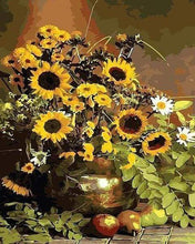 Laden Sie das Bild in den Galerie-Viewer, Malen nach Zahlen fŸr Erwachsene |ÊSonnenblumen und Früchte | Figured&#39;Art