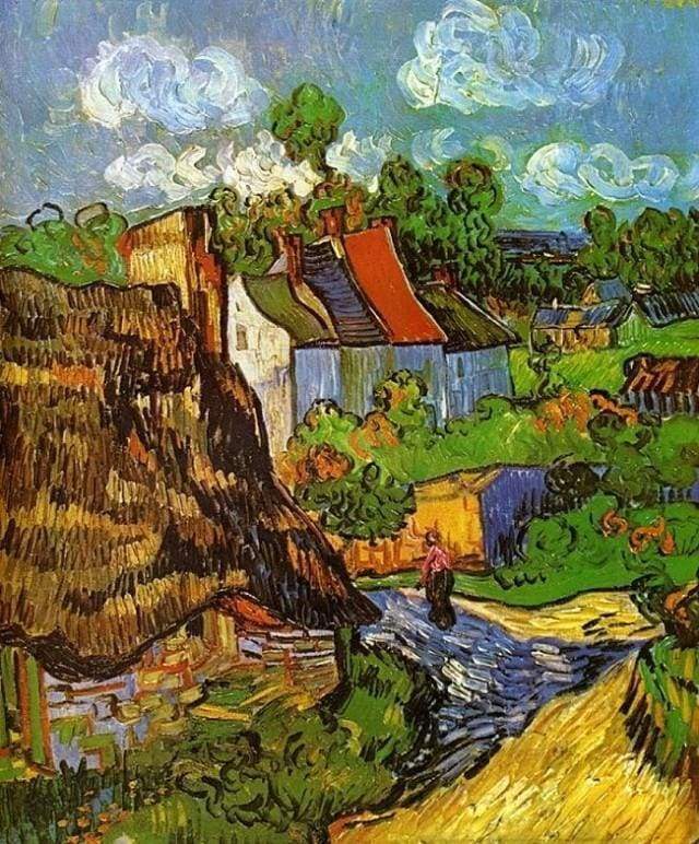 Malen nach Zahlen fŸr Erwachsene |ÊVan Gogh - Haus Oise | Figured'Art