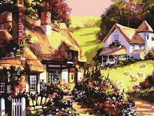 Laden Sie das Bild in den Galerie-Viewer, Malen nach Zahlen fŸr Erwachsene |ÊLanddorf | Figured&#39;Art