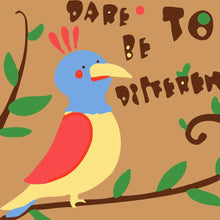 Laden Sie das Bild in den Galerie-Viewer, Malen nach Zahlen für Kinder | Vogel auf Ast | Figured&#39;Art