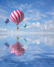 Laden Sie das Bild in den Galerie-Viewer, Malen nach Zahlen fŸr Erwachsene |ÊFlug im Luftballon | Figured&#39;Art